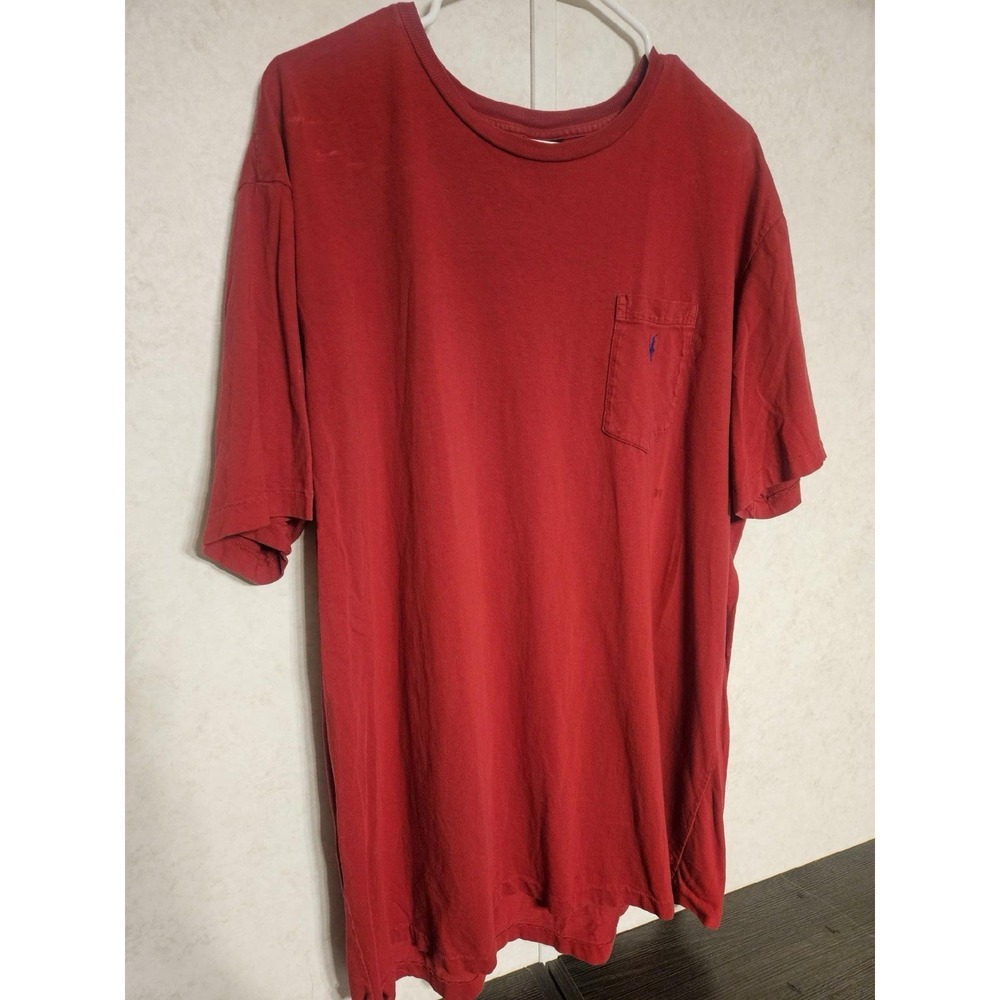 Polo Ralph Lauren Men's Short Sleeve Polo‎ T-Shirt. Color Red XL